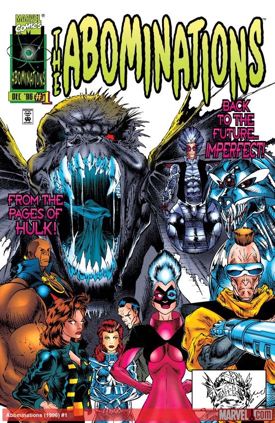 Cover of Abominations (1996) - #1