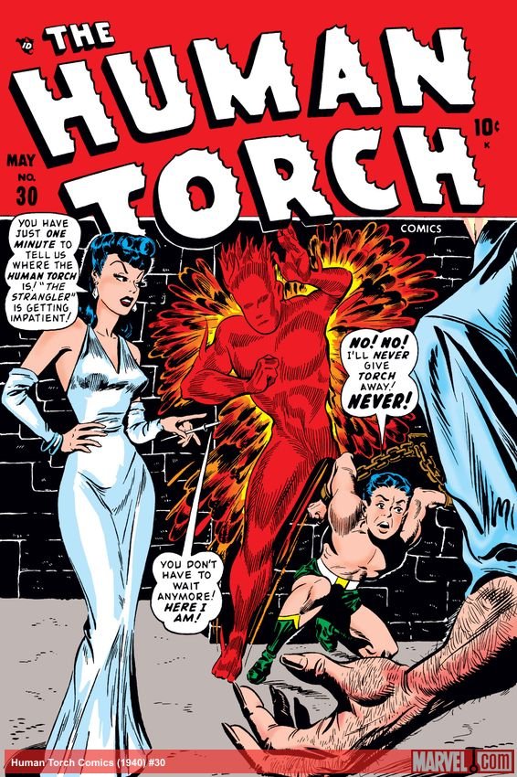 Cover of Human Torch Comics (1940) - #30