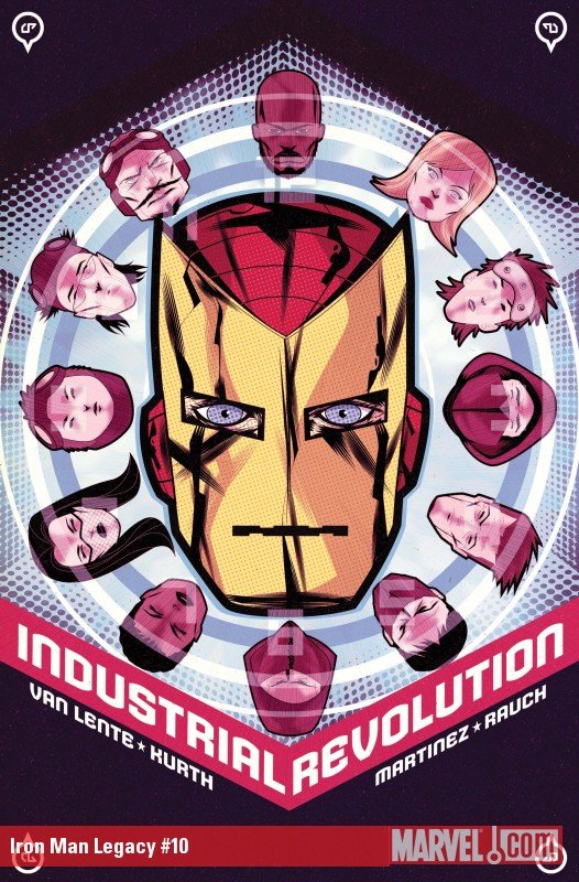 Cover of Iron Man Legacy (2010) - #10