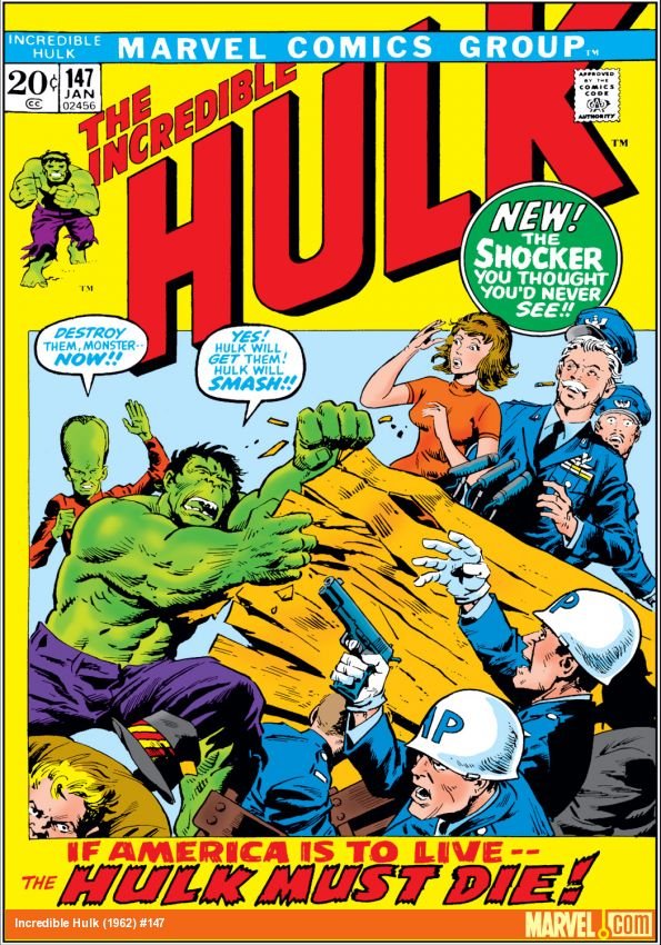 Cover of Incredible Hulk (1962) - #147