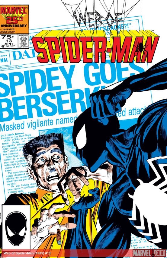 Cover of Web Of Spider-Man (1985) - #13