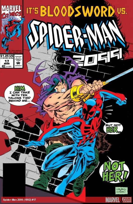 Cover of Spider-Man 2099 (1992) - #17