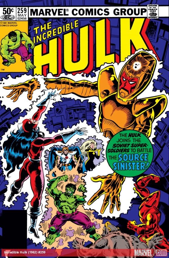 Cover of Incredible Hulk (1962) - #259
