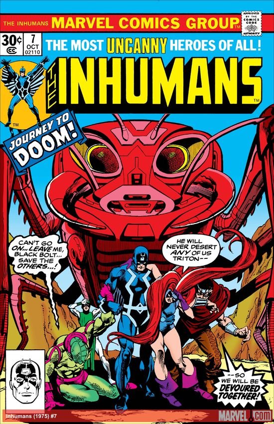 Cover of Inhumans (1975) - #7