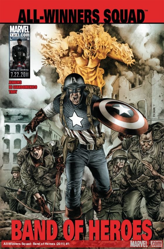Cover of All-Winners Squad: Band Of Heroes (2011) - #1