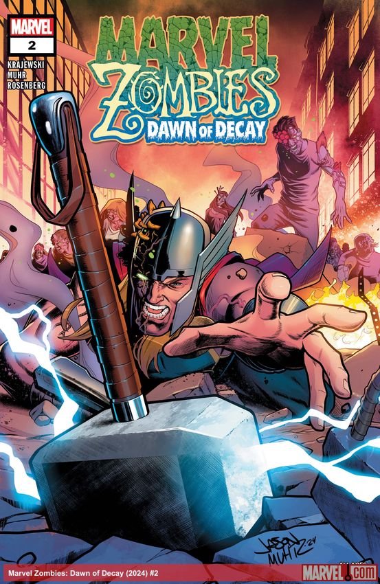 Cover of Marvel Zombies: Dawn Of Decay (2024) - #2