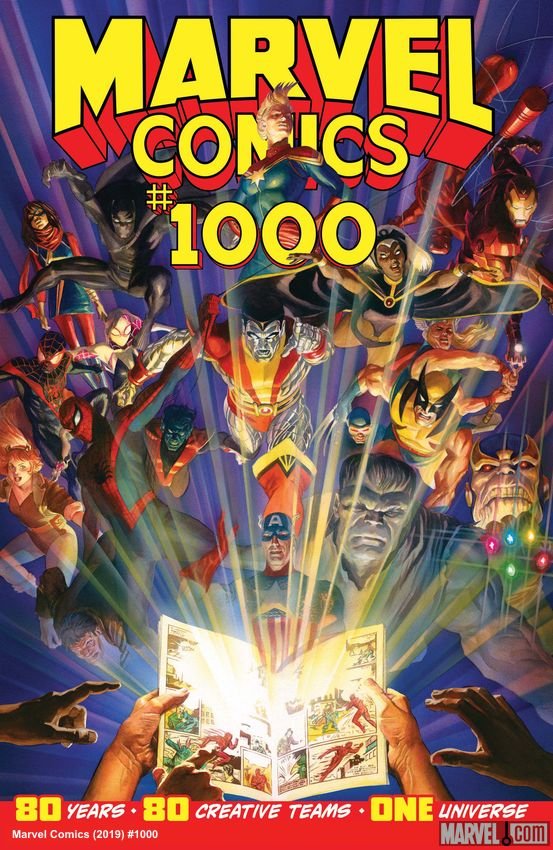 Cover of Marvel Comics (2019) - #1000