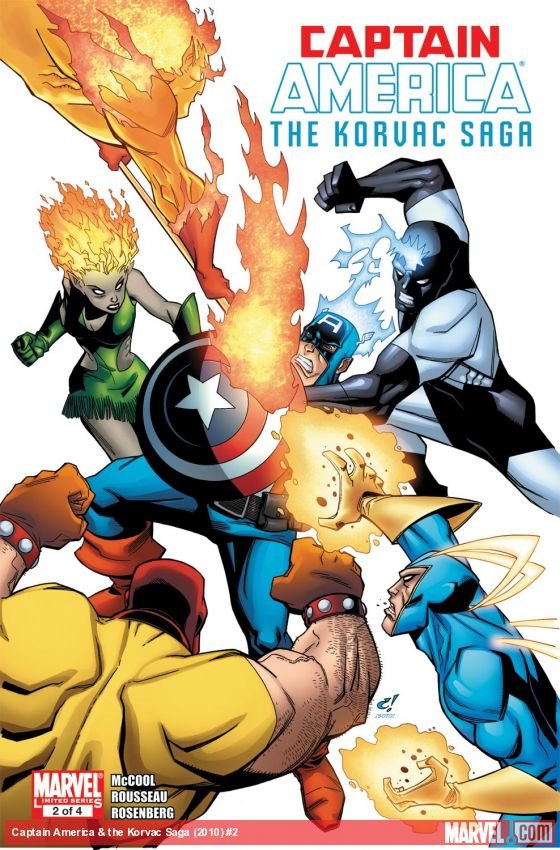 Cover of Captain America & The Korvac Saga (2010) - #2