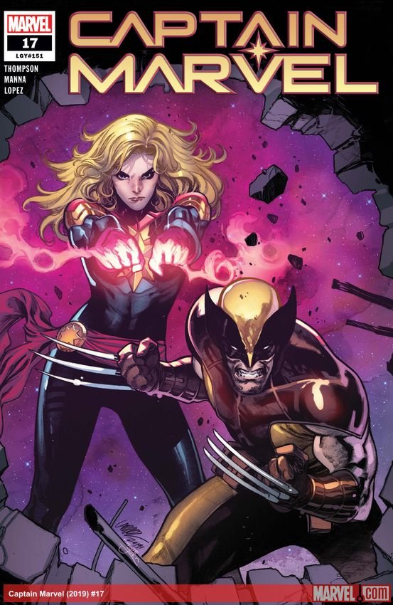 Cover of Captain Marvel (2019) - #17