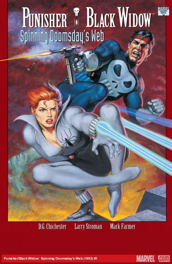 Cover of Punisher/Black Widow: Spinning Doomsday's Web (1992) - #1