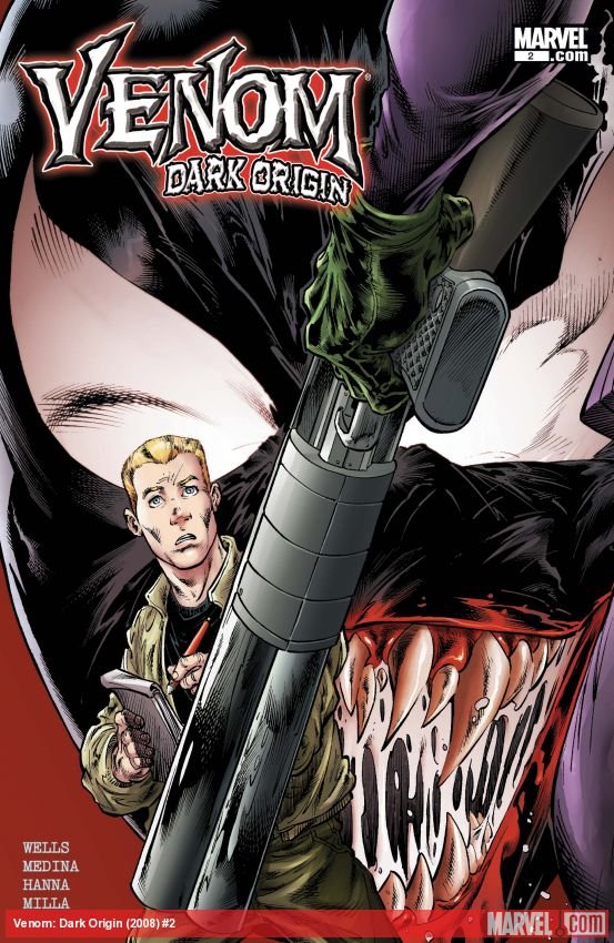 Cover of Venom: Dark Origin (2008) - #2