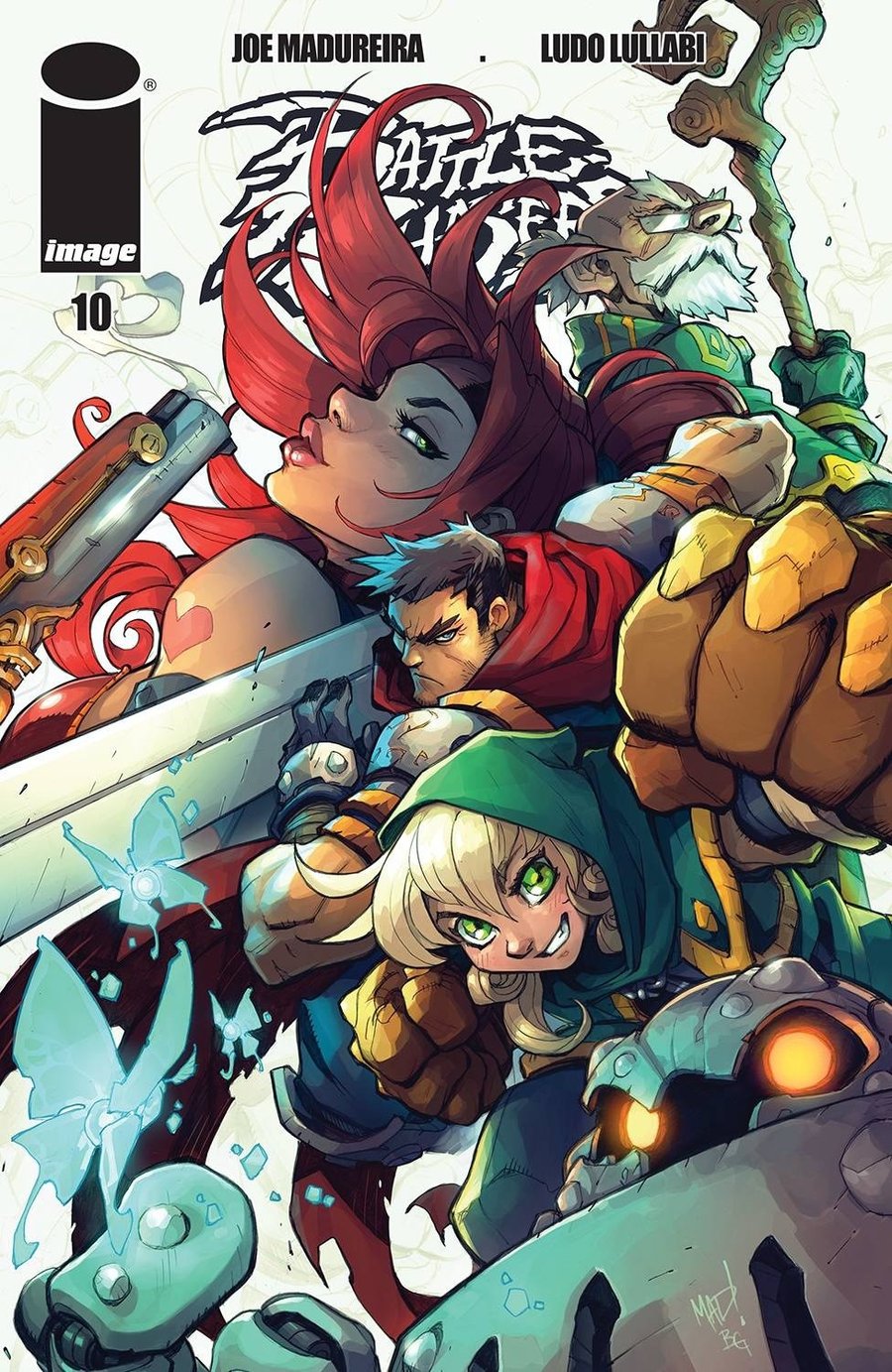 Cover of Battle Chasers (1998) - #10