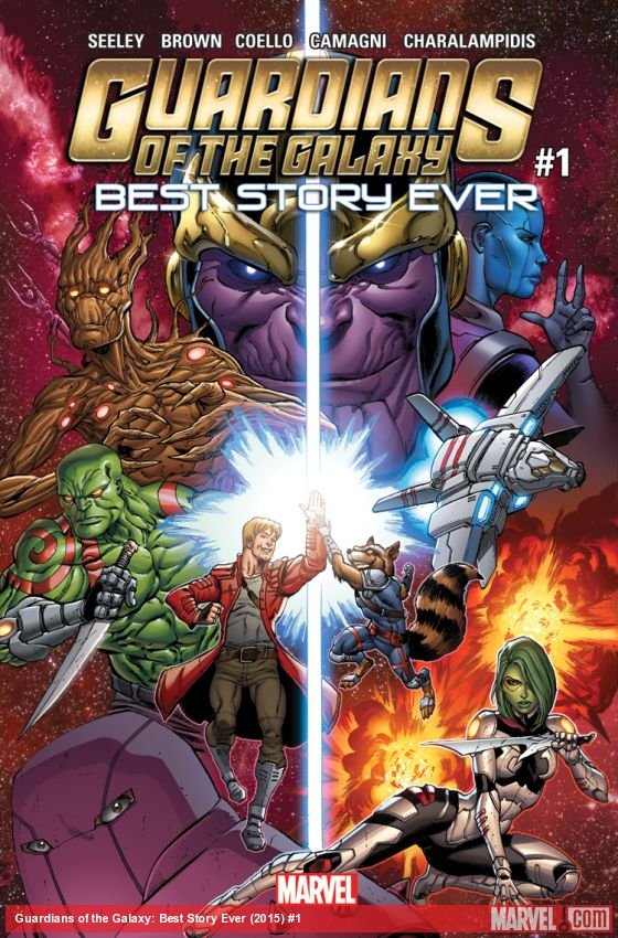 Cover of Guardians Of The Galaxy: Best Story Ever (2015) - #1