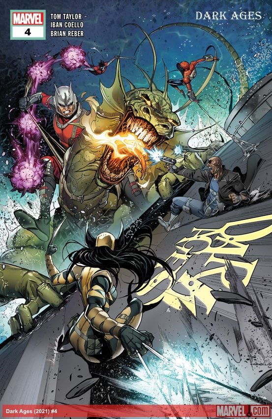 Cover of Dark Ages (2021) - #4