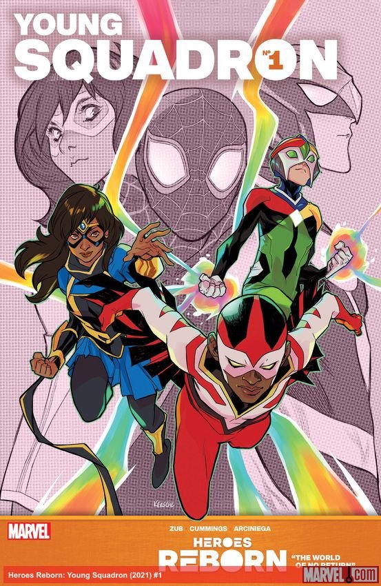 Cover of Heroes Reborn: Young Squadron (2021) - #1