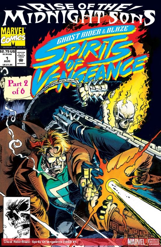 Cover of Ghost Rider/Blaze: Spirits Of Vengeance (1992) - #1