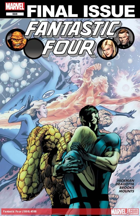 Cover of Fantastic Four (1998) - #588