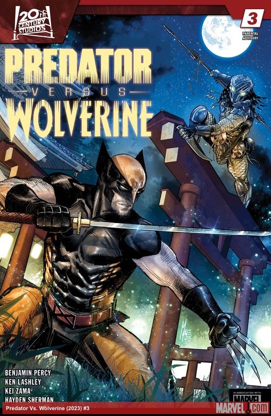 Cover of Predator Vs. Wolverine (2023) - #3