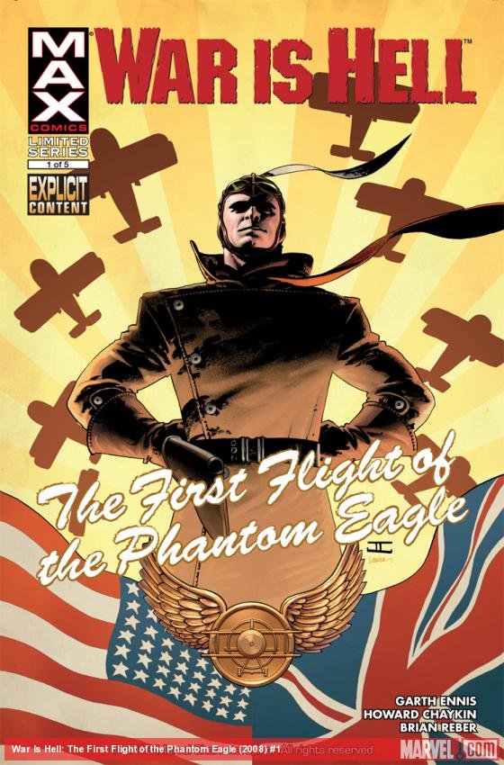 Cover of War Is Hell: The First Flight Of The Phantom Eagle (2008) - #1