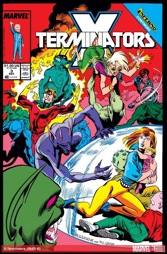 Cover of X-Terminators (1988) - #3