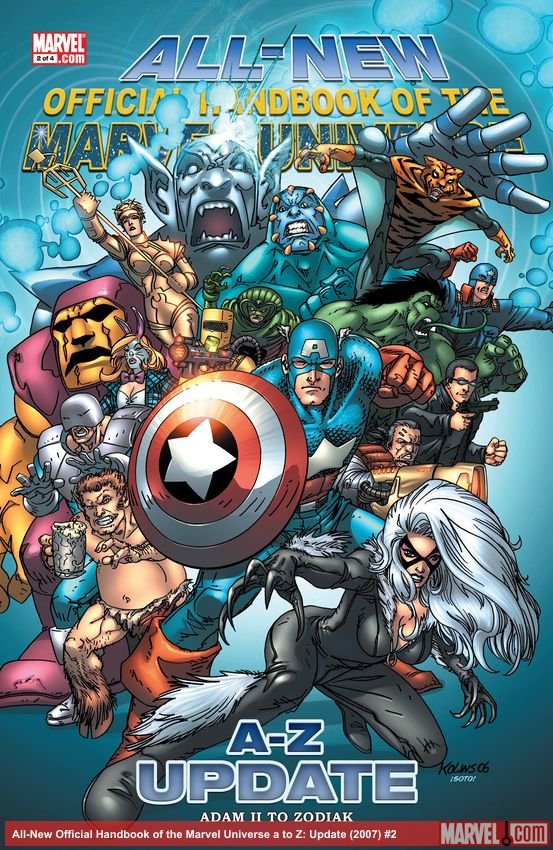 Cover of All-New Official Handbook Of The Marvel Universe A To Z: Update (2007) - #2