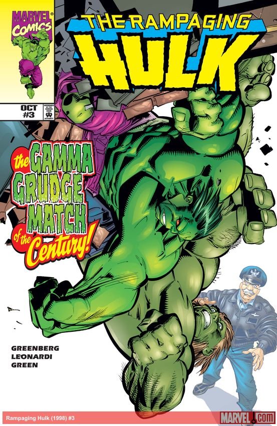 Cover of Rampaging Hulk (1998) - #3