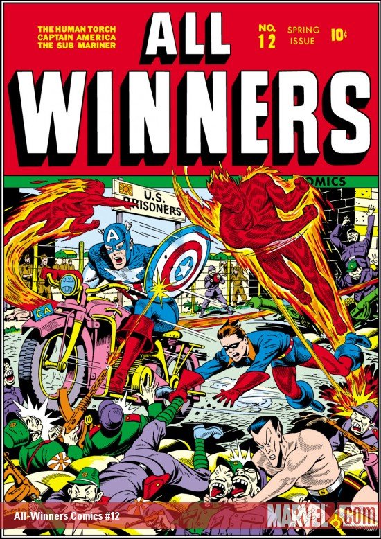 Cover of All-Winners Comics (1941) - #12