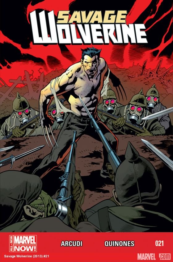 Cover of Savage Wolverine (2013) - #21