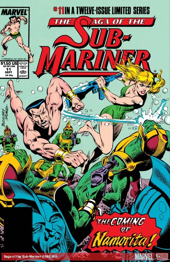 Cover of Saga Of The Sub-Mariner (1988) - #11