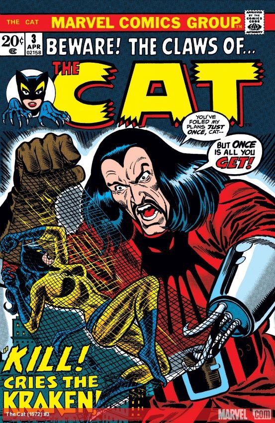 Cover of The Cat (1972) - #3