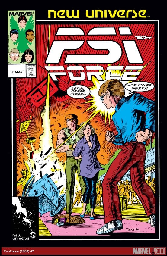 Cover of Psi-Force (1986) - #7