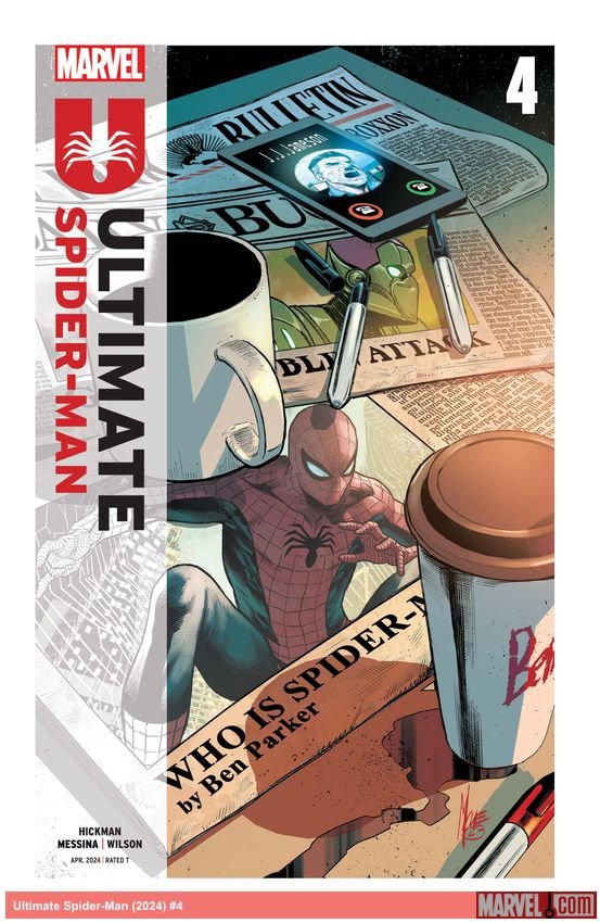 Cover of Ultimate Spider-Man (2024) - #4