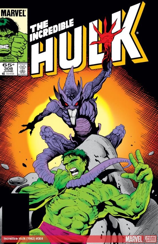 Cover of Incredible Hulk (1962) - #308