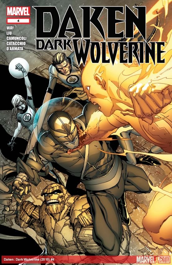 Cover of Daken: Dark Wolverine (2010) - #4