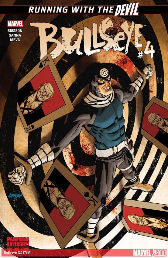 Cover of Bullseye (2017) - #4