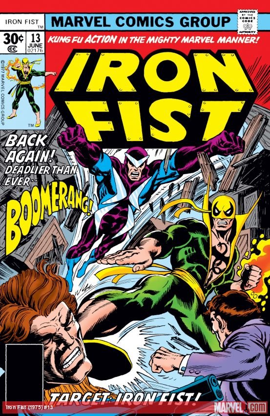 Cover of Iron Fist (1975) - #13