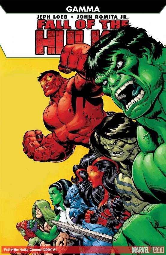 Cover of Fall Of The Hulks: Gamma (2009) - #1