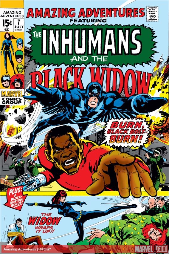 Cover of Amazing Adventures (1970) - #7