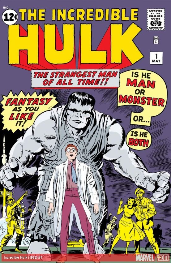 Cover of Incredible Hulk (1962) - #1