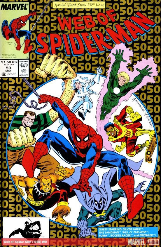 Cover of Web Of Spider-Man (1985) - #50