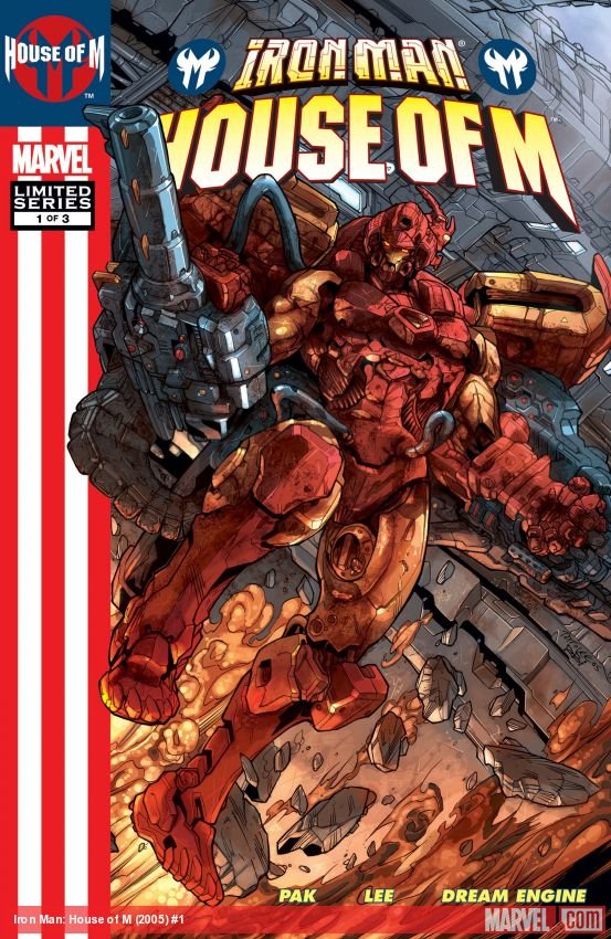 Cover of Iron Man: House Of M (2005) - #1