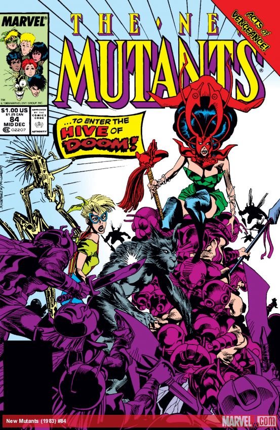 Cover of New Mutants (1983) - #84
