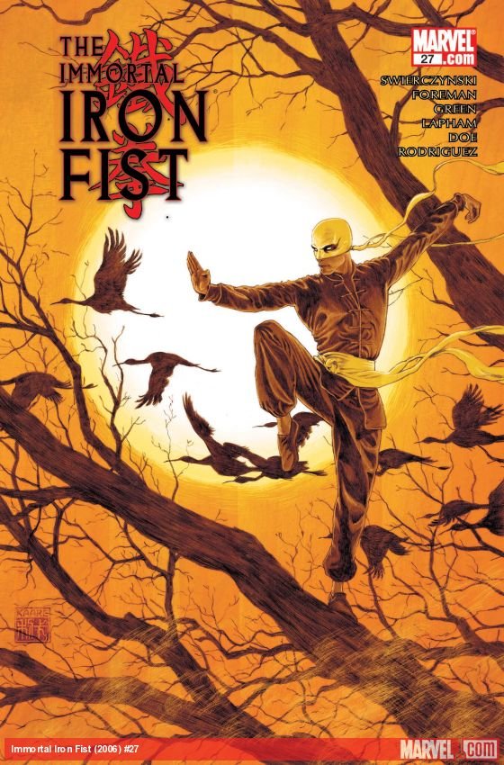 Cover of The Immortal Iron Fist (2006) - #27