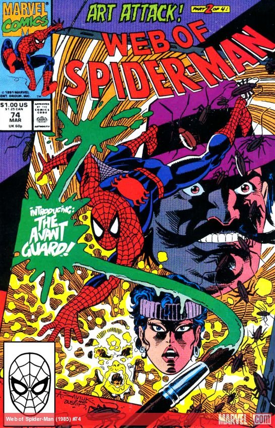 Cover of Web Of Spider-Man (1985) - #74