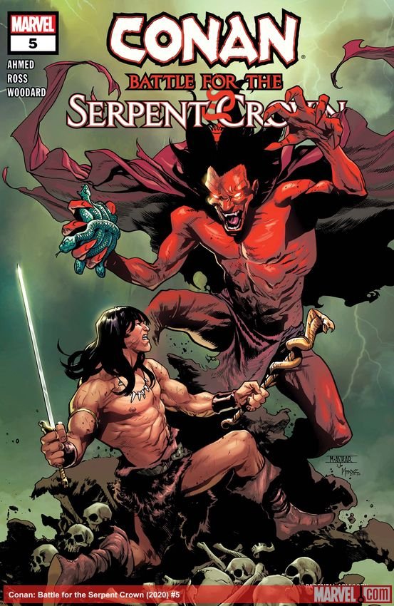 Cover of Conan: Battle For The Serpent Crown (2020) - #5