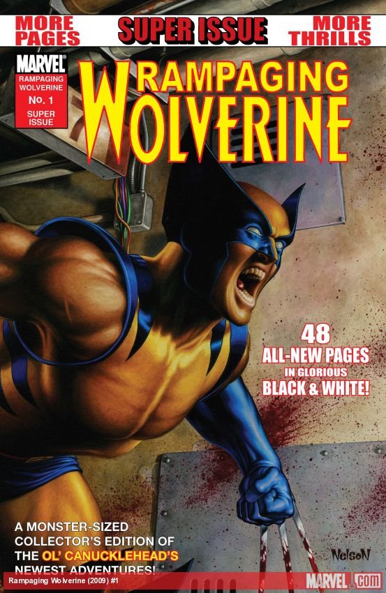 Cover of Rampaging Wolverine (2009) - #1