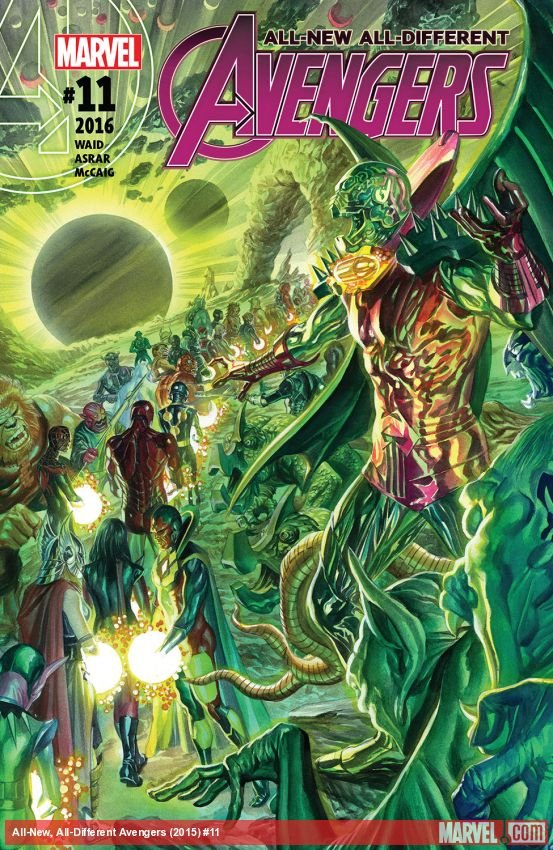 Cover of All-New, All-Different Avengers (2015) - #11