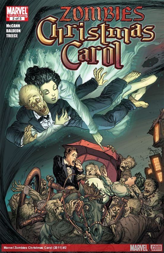 Cover of Zombies Christmas Carol (2011) - #2