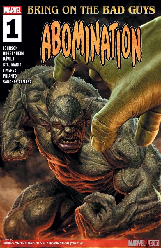 Cover of Bring On The Bad Guys: Abomination (2025) - #1