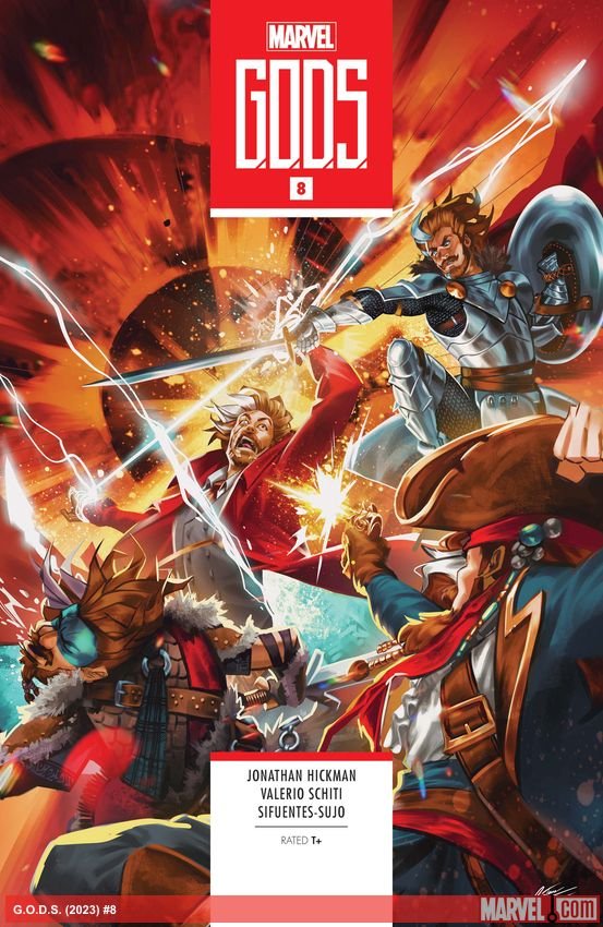 Cover of G.o.d.s. (2023) - #8